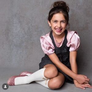 Zara Girls dark grey dress Size 7